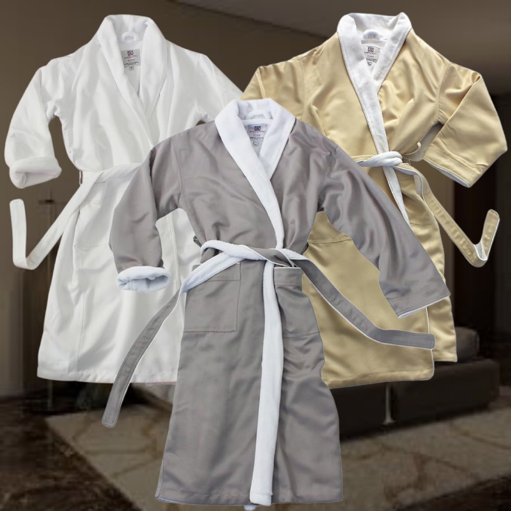Spa Bathrobe (Tan Stone): image 2