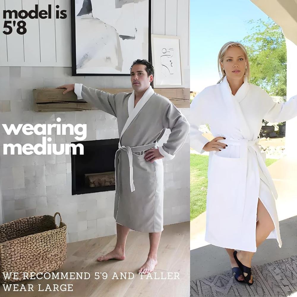 Spa Bathrobe (Tan Stone): image 5