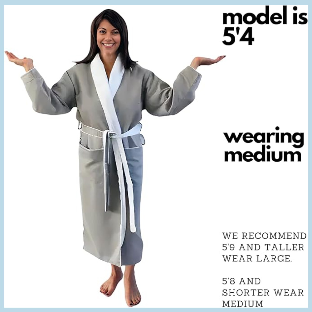 Spa Bathrobe (Tan Stone): image 6