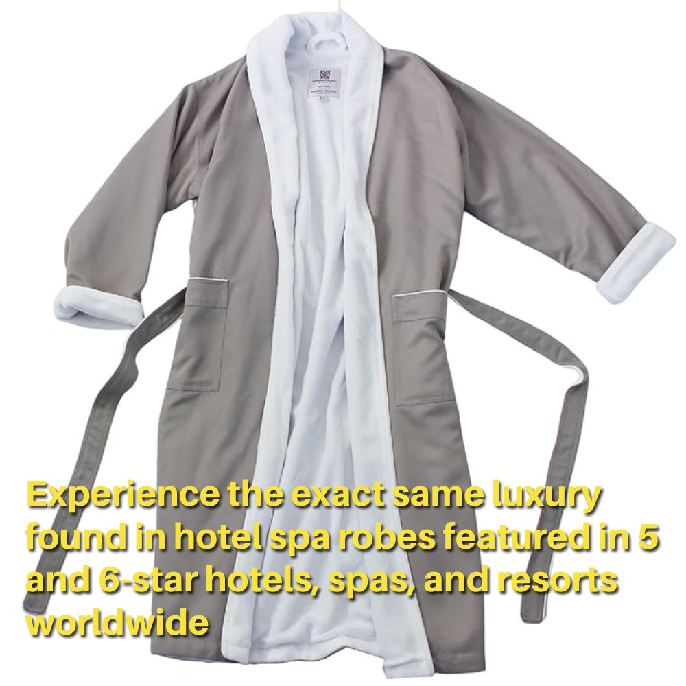 Spa Bathrobe (Tan Stone): image 7